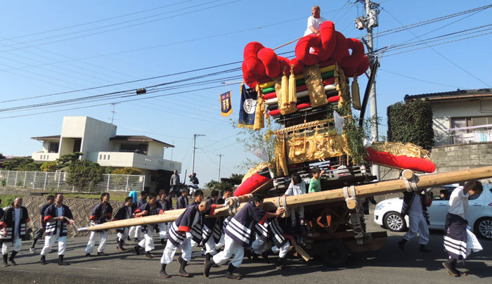 西町 Nishimachi 各地区の太鼓台 伊予三島秋祭実行委員会